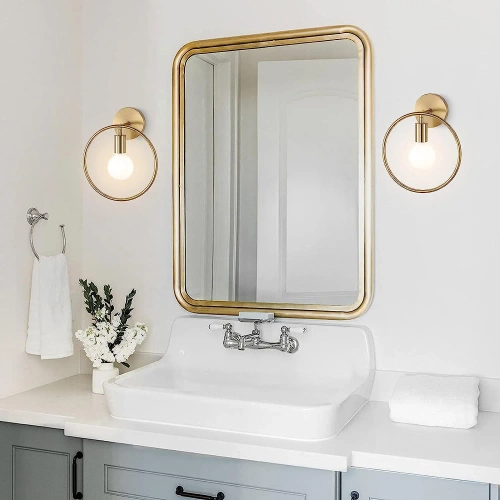 WLO-ND28-G | Gold E27 wall lamp