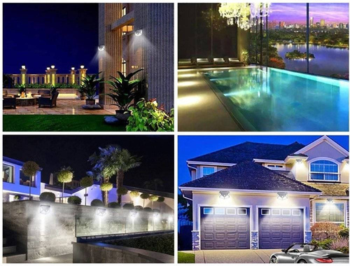 SFL-100LED | Lampada solare a LED con sensore di movimento | 100 LED SMD 2835