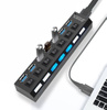 YT07 | USB 2.0 HUB voor 7 poorten | USB-splitter/splitter