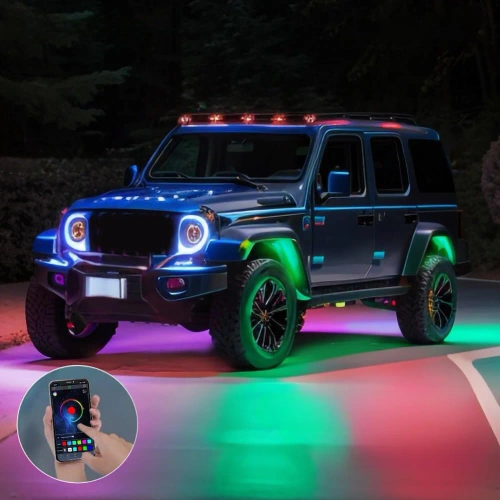 Car lamps | RGB LED | 12 pieces