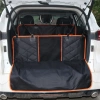 DM-021 | Car trunk mat, pet transport waterproof cover | With pocket and detachable mesh