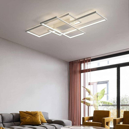 XL-016-50W-W | Modern multi-piece hanging lamp | LED ceiling lamp | White