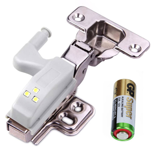 D206 + baterie | Lampa pentru iluminarea interioara a dulapurilor, dulapuri, dulapuri cu baterie GP 23A