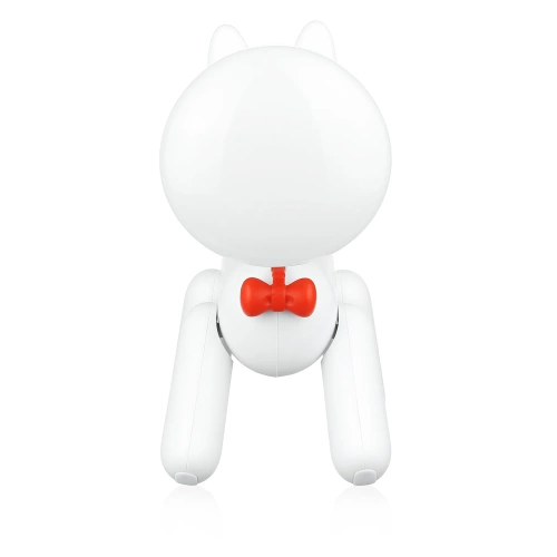 Stalinis LED šviestuvas šuniuko formos su reguliuojamu ryškumu ir įkraunama USB baterija | Waggy Puppy | YG-TD104-W