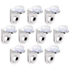 FB-A15-SILVER | Shelf holder | Supports for glass shelves | Set of 10 supports
