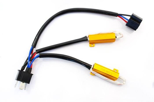 LED-Canbus-Adapter | 50 W 8 Ω | H4-Fassung | D-50W-8-H4