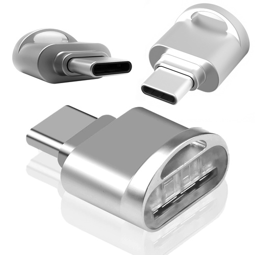 CR-030 | MicroSD memory card reader | aluminum