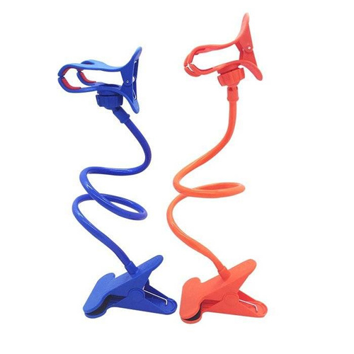 PSI-C056 | Flexible mobile phone holder with clip | a length of 75 cm