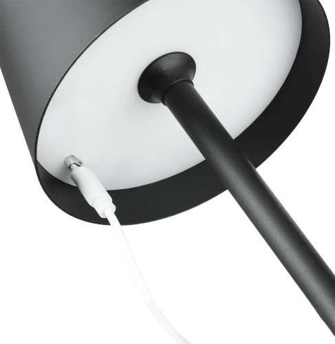 Lampe de table sans fil | lampe de chevet tactile à température de couleur réglable | lampe USB | noir | HJA28C-BLACK