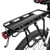Fahrrad-Gepäckträger hinten, universal, verstellbar, Aluminium, für Sattelstütze, 24–29 Zoll, bis 50 kg Traglast | 671-09-C