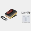 Luz traseiro para bicicleta USB COB | luz vermelha forte | à prova de água IPX8 | BK-L400