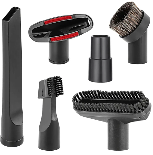 Staubsauger-Düsen Set | 5-in-1 Universal-Aufsätze für Staubsauger | VCA-5in1-BLACK