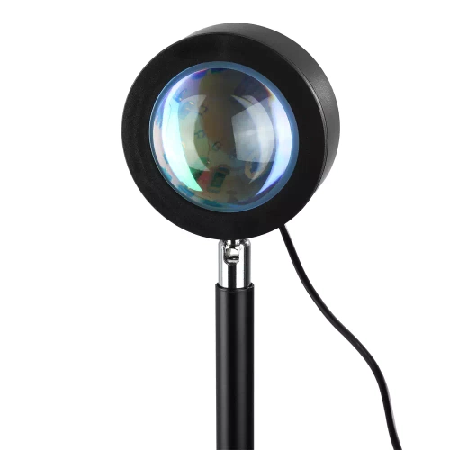 LED-Stimmungsleuchte stehend, Projektionsleuchte | höhenverstellbar 103–180 cm | 16 Farben, dimmbar | DQ-SL1.2M