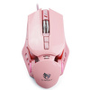 G530 | Roze gamingcomputermuis, bedraad, optisch, USB | RGB LED-achtergrondverlichting | 1200-6400 DPI, 7 knoppen