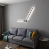 Moderne wandlamp 60 cm 10W | Zwarte wandlamp met draaimogelijkheid | LED-lamp met een kleurtemperatuur van 4000K | YG-W002
