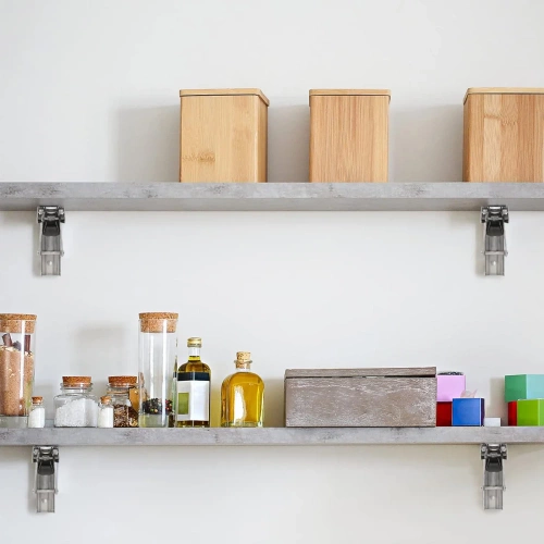 FB-A40CM | Shelf holder | Folding shelf brackets | Foldable supports for shelves and countertops