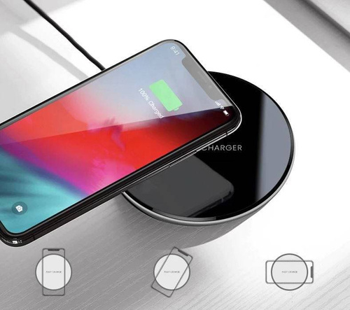 WDX-1-Black | INDUCTION CHARGER FAST CHARGER QI 15W