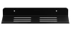 BDS-L30CM-B | Metalen badkamerplank | Zwarte doucheplank 30cm | Hangende plank