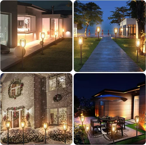 HYD-12LED | Saulės LED žibintuvėlis | Lempa 51cm | 12 SMD 2835 šviesos diodų