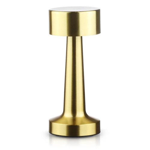 HJA10-GOLD | Wireless table lamp | Touch-sensitive night lamp with adjustable light color | USB light