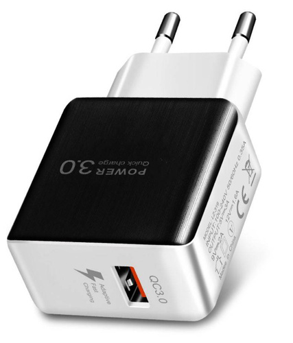 CA-051 | Quick Charge 3.0 fali töltő | gyors töltés 3A | Adaptív gyorstöltés