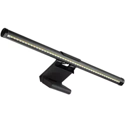 TB-30SC-NEGRU | Lampa monitor 44 cm | Bară luminoasă tactilă montată cu o clemă