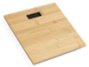 HD-2009 | Bathroom weight made of natural bamboo with a thermometer LED display
