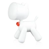 Cute puppy-shaped LED desk lamp with brightness adjustment and USB rechargeable battery | Waggy Puppy desk lamp | YG-TD104-W