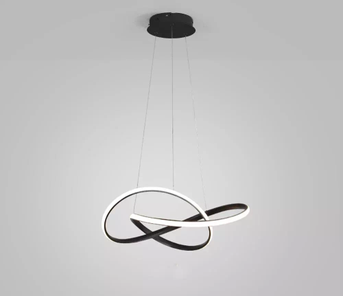 RLA-48W-B | Модерен пендел | LED | черен