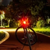 Lumini LED compacte pentru biciclete față + spate | Kit de lumină LED pentru bicicletă 3 moduri | BK-L319