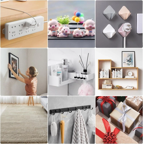 NT-L5M-TS | Újrafelhasználható kétoldalas ragasztószalag | átlátszó nano szalag