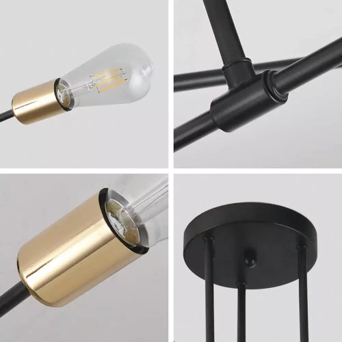 LED-Deckenleuchte | mehrere Lichtquellen | RLH-60S-W