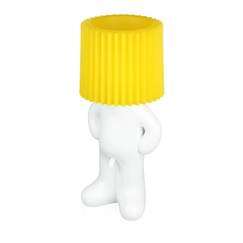 Veilleuse décorative enfant garçon timide | lampe de chevet LED moderne USB avec lumière chaude | YG-S295