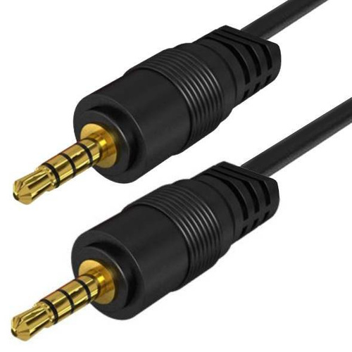 Kabel Jack | Geflecht | AC-1-1M-Schwarz