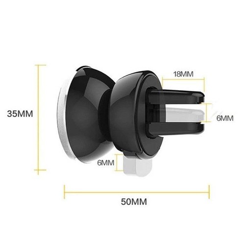 PSI-M001 | Suporte magnético para telefone para carro | na saída de ar | 2 bandejas