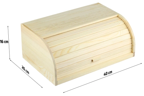 FC-B405-Bamboe | Klassieke bamboe broodtrommel | brood container