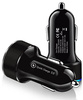 CA-003 | Fast 2x USB car charger with LED display | Quick Charge 3.0 | Voltage Meter