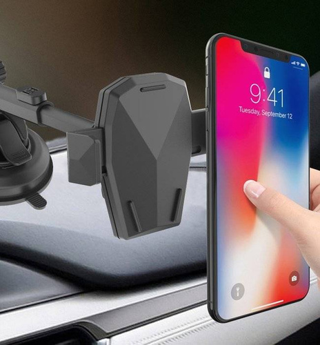 PSI-C055 | Suporte para telefone com braço telescópico | bloqueio de braço automático