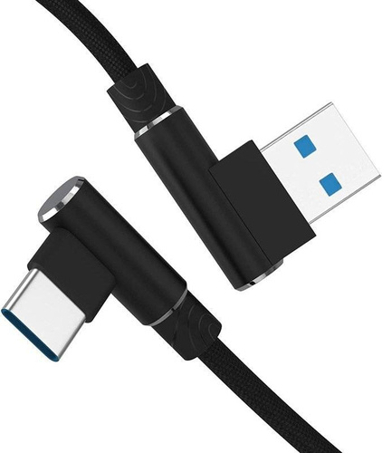 USB-C Ladekabel | 2 m | Winkelstecker, Quick Charge 3.0, 2,4 A | AM30