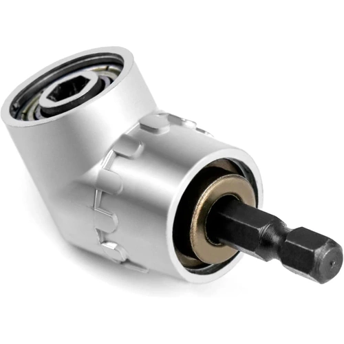 DLS-105-ZILVER | Hoekadapter voor 1/4" bits | Schroevendraaierdop