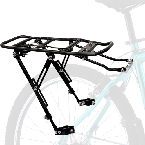 Suport universal pentru biciclete spate cu clapă cu arc | Suport reglabil din aluminiu până la 27 kg | BIK-ZJ667