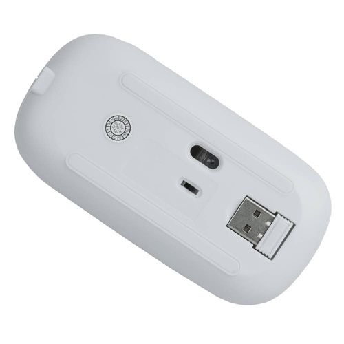 X1 | Mouse optic de birou fără fir pentru computer | 800-1600 DPI | alb