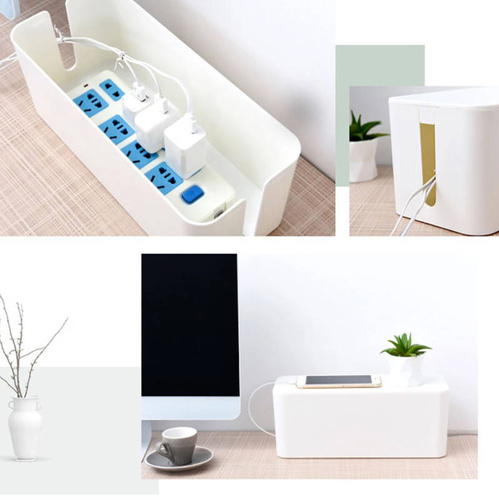 CB-M | Organizador de cables BOX, talla M | Contenedor para regletas y cables | Caja caja