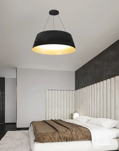 CDL-461-NEGRU | Lampă modernă cu LED | Candelabru cu 1 punct de lumina