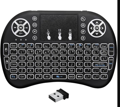 i8 | Backlight Wireless keyboard with touchpad