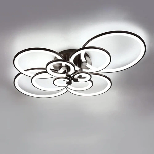 RLG-C180W-B | Meerdelige moderne hanglamp | LED | Zwart