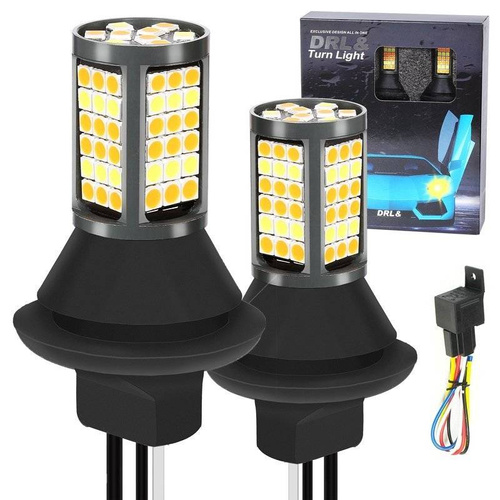 2-in-1 LED-Tagfahrlichter | AUTOMAT | PY21W 81 SMD 3030