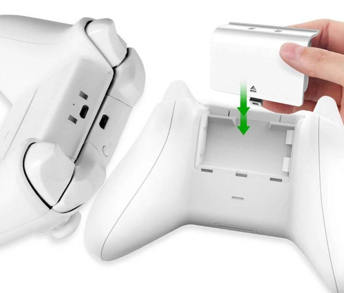 HB-P04 | Cargador de almohadilla Xbox One S/X | estación de acoplamiento con dos baterías