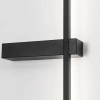 Aplique de pared moderno 60cm 10W | Lámpara de pared negra | Lámpara LED con temperatura de color de 4000K | YG-W003