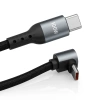 USB-C kabel | 100 W, haakse stekker 90°, 0,5 m | C17-100CM-100W